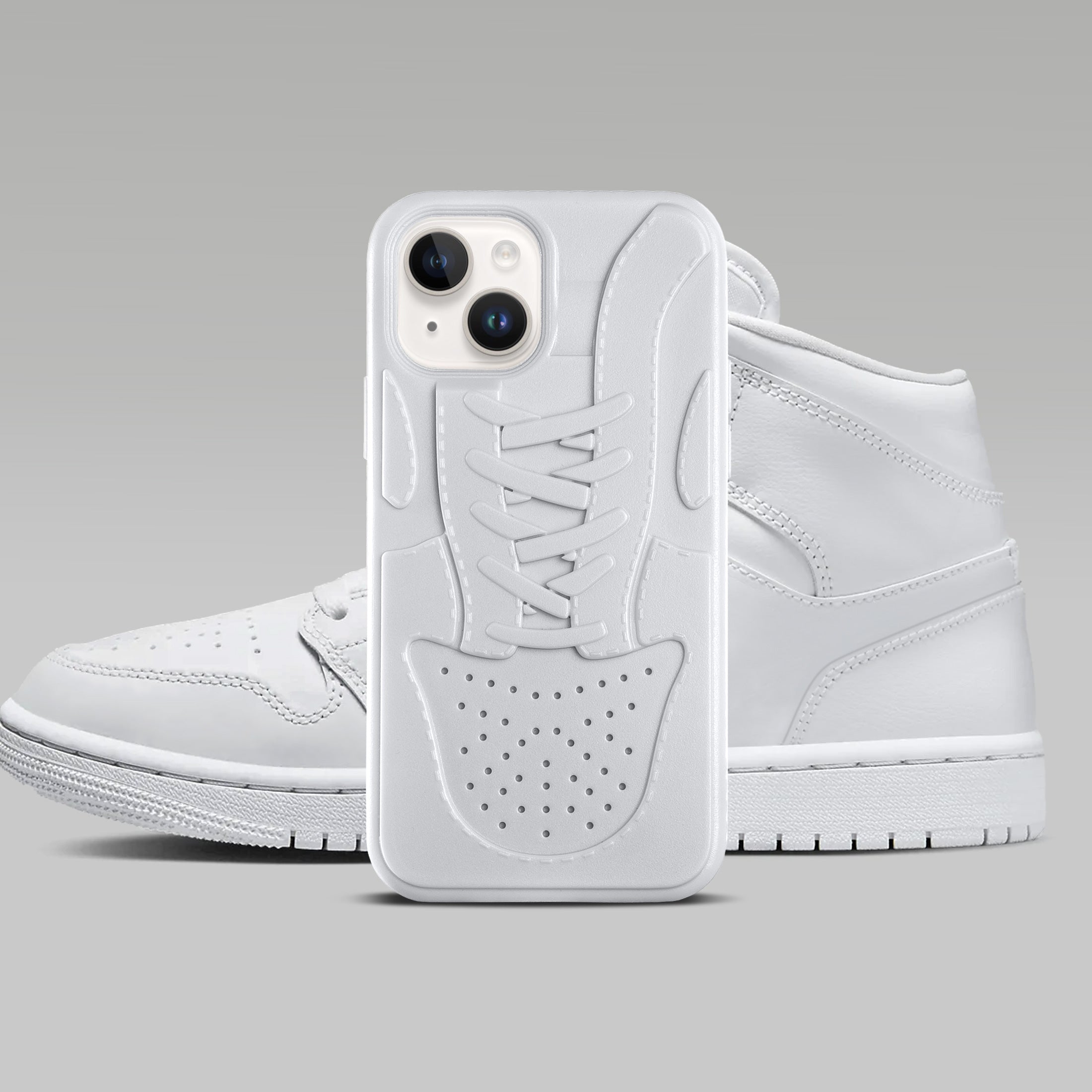 Floki Sneaker Cases - White