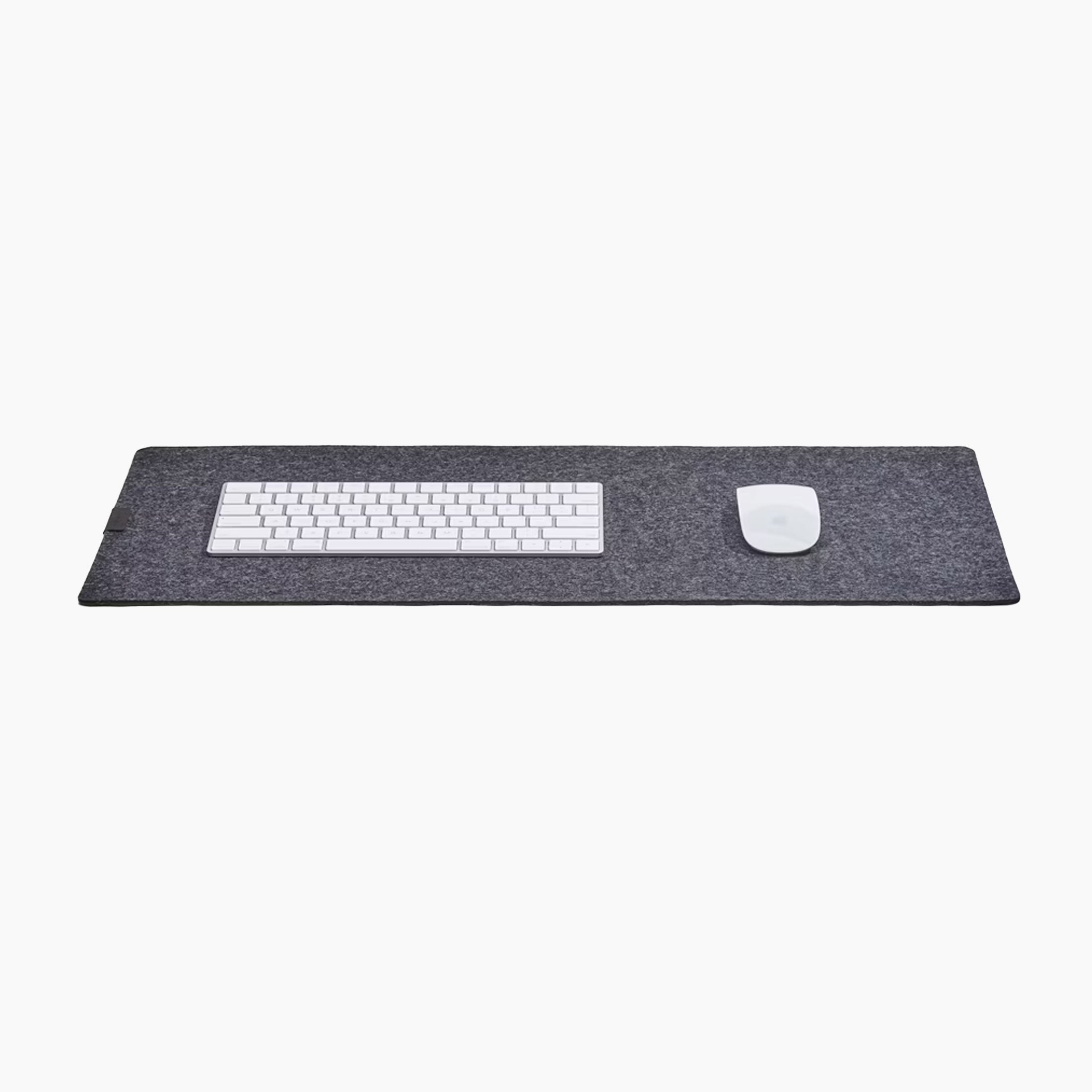 Wool Felt Desktop Pad - Dark Grey